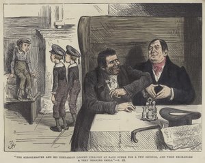 Ilustracja do Mikołaja Nickleby autorstwa Frederick L. Bernard