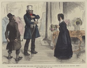 Ilustracja do Mikołaja Nickleby autorstwa Frederick L. Bernard