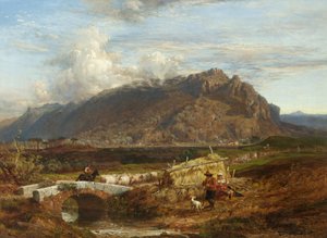 Monte Soracte w rzymskiej Kampanii, 1863 r.
