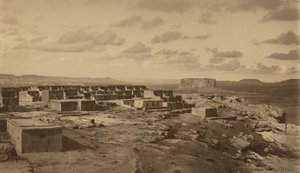 Enchanted Mesa, Acoma, Nowy Meksyk, 1900 r. (zdjęcie) autorstwa Frederick Monsen