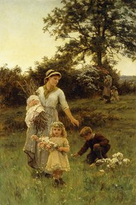 Girlanda autorstwa Frederick Morgan