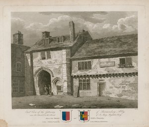Brama Opactwa Bermondsey autorstwa Frederick Nash
