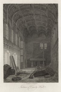 Wnętrze Crosby Hall autorstwa Frederick Nash