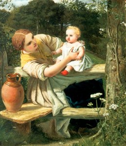 W drodze do wiosny, ok. 1862 r. autorstwa Frederick Richard Pickersgill