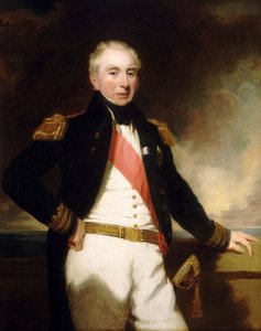 Admirał Sir Robert Stopford (1768-1847), początek do połowy XIX wieku (olej na płótnie)