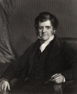 Richard Bright, grawerowane przez H. Cocka, z „Narodowej Galerii Portretów, tom I”, wydana ok. 1820 r.