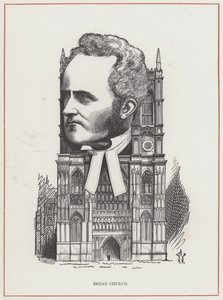 Dziekan Stanley, Broad Church autorstwa Frederick Waddy