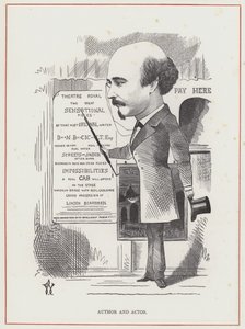 Dion Boucicault autorstwa Frederick Waddy