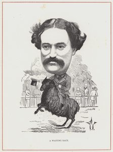 Edmund Yates autorstwa Frederick Waddy