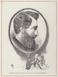 Lord Lytton autorstwa Frederick Waddy