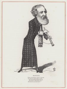 Robert Browning autorstwa Frederick Waddy