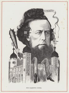 William Hepworth Dixon autorstwa Frederick Waddy