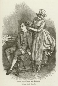 Denis Duval i jego matka autorstwa Frederick Walker