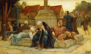 Godzina policyjna Dzwoni w dniu pożegnania, 1912 autorstwa Frederick William Davis