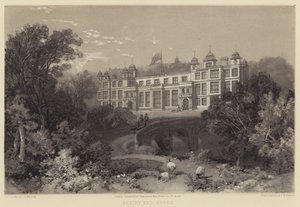 Audley End, Essex autorstwa Frederick William Fairholt
