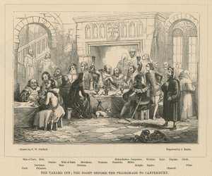 The Tabard Inn, noc przed pielgrzymką do Canterbury