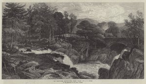 W Pont-y-Pair, Bettws-y-Coed, Północna Walia autorstwa Frederick William Hulme