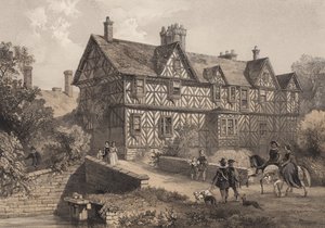 Pitchford Hall, Shropshire autorstwa Frederick William Hulme