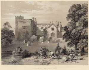 Sizergh Hall w Westmoreland autorstwa Frederick William Hulme