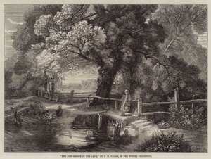 Kładka dla pieszych w alei autorstwa Frederick William Hulme