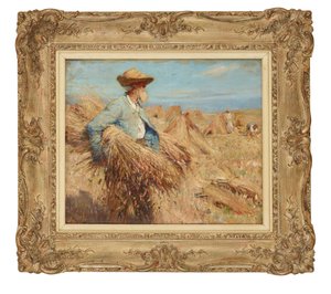 Czas żniw (olej na płótnie) autorstwa Frederick William Jackson