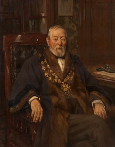 Portret Abrahama Cromptona autorstwa Frederick William Jackson