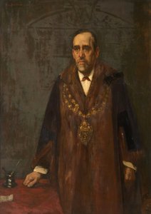Portret Jacksona Brierleya, ok. 1898-99 (olej na płótnie) autorstwa Frederick William Jackson