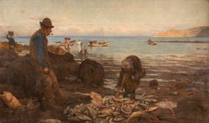 Żniwa morza autorstwa Frederick William Jackson