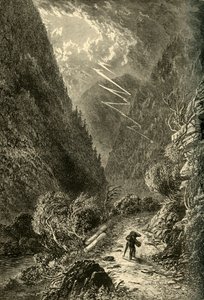 „Tonący bieg, nad Tyrone”, 1874.