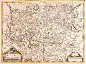 Austria autorstwa Frederick de Wit