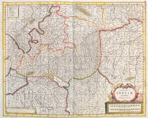 Badenia-Wirtembergia, Bawaria, Niemcy autorstwa Frederick de Wit