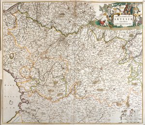 Belgia, N autorstwa Frederick de Wit