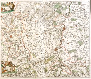 Belgia, Holandia autorstwa Frederick de Wit