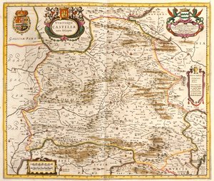Kastylia, Hiszpania autorstwa Frederick de Wit