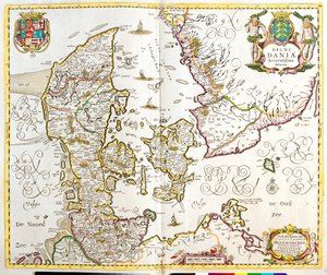 Dania autorstwa Frederick de Wit