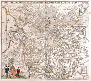 Drenthe, Overijssel, Holandia autorstwa Frederick de Wit