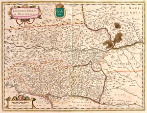 Rodan-Alpy, Francja autorstwa Frederick de Wit