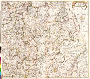 Szlezwik-Holsztyn, Dolna Saksonia, Nadrenia Północna-Westfalia, Niemcy autorstwa Frederick de Wit