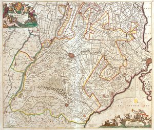 Utrecht, Holandia Północna, Limburgia, Geldria, Holandia autorstwa Frederick de Wit