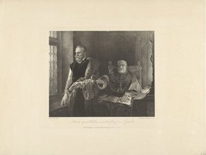 Ostatnie chwile Egmonda w celi, 1568 Ostatnie chwile hrabiego Egmond (tytuł na obiekcie) autorstwa Frederik Hendrik Weissenbruch (possibly)