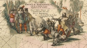 Bardziej południowy obszar Ameryki Południowej, od Rio de la Plata przez Cieśninę Magellana do Toraltum