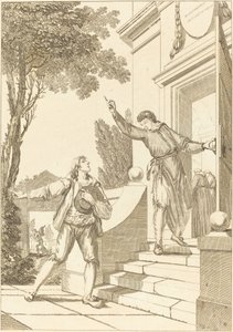 Alex chory autorstwa French 18th Century