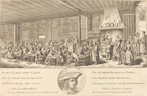 Kabaret Ramponaux autorstwa French 18th Century