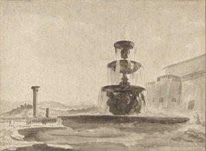 Fontanna autorstwa French 18th Century