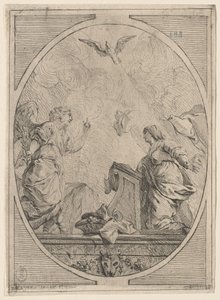 Zwiastowanie autorstwa French 18th Century after Pierre Hubert Subleyras