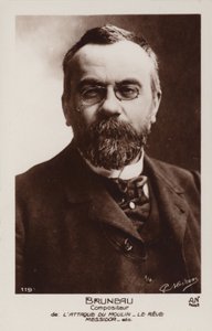Alfred Bruneau, kompozytor francuski (1857-1934) autorstwa French Photographer