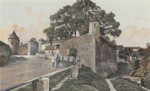 Avallon, Stare fortyfikacje autorstwa French Photographer