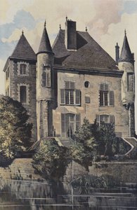 Bellegarde, Stary Zamek autorstwa French Photographer