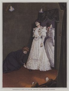 Berthe Cerny, francuska aktorka (kolorowe zdjęcie) autorstwa French Photographer