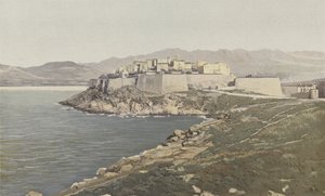 Calvi, Górne Miasto autorstwa French Photographer